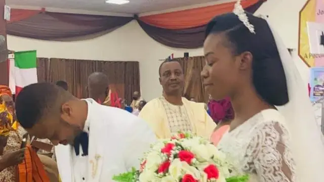 Mike Bamiloye daughter wedding: Darasimi Mike Bamiloye and Lawerence Oyor wedding fotos