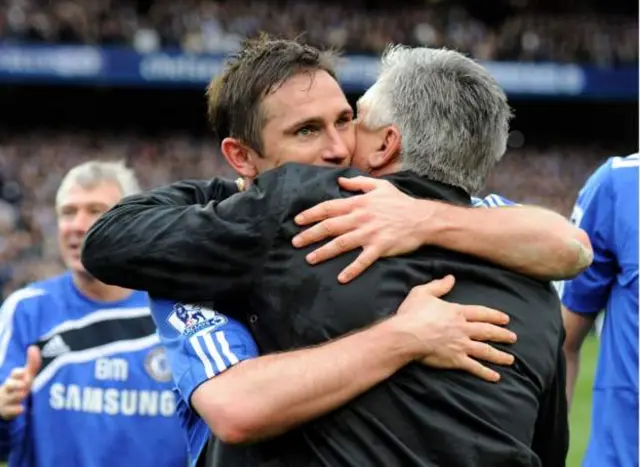 Lampard and Ancelotti