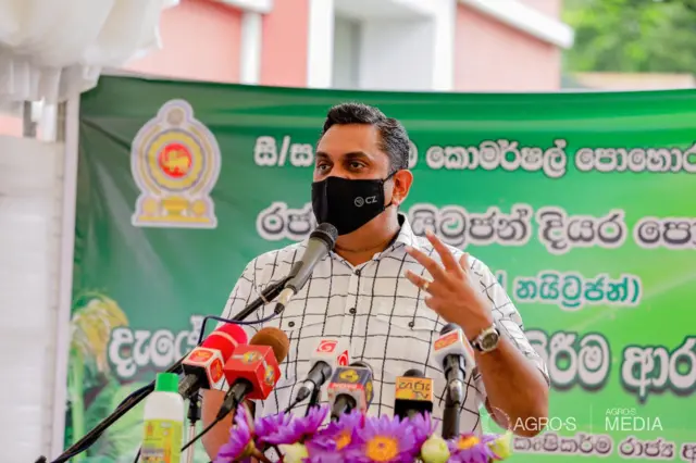 Minister Shasheendra Rajapaksa