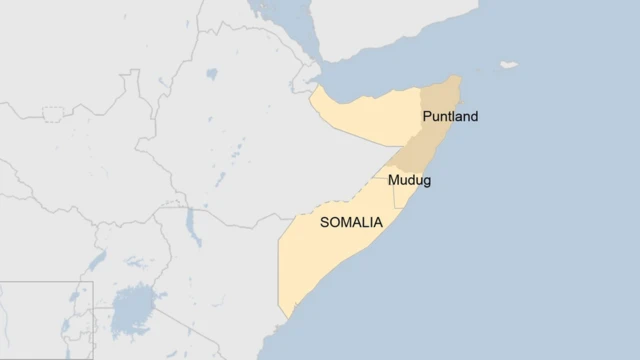 Ikarita ya Puntland muri Somalia