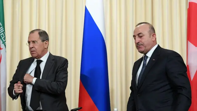Lavrov ve Cavusoglu