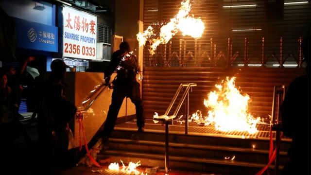 张宇人认为即使新型冠状病毒疫情结束，暴力示威就会重临，继续打击香港经济。