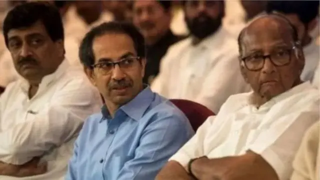 अशोक चव्हाण, उद्धव ठाकरे, शरद पवार