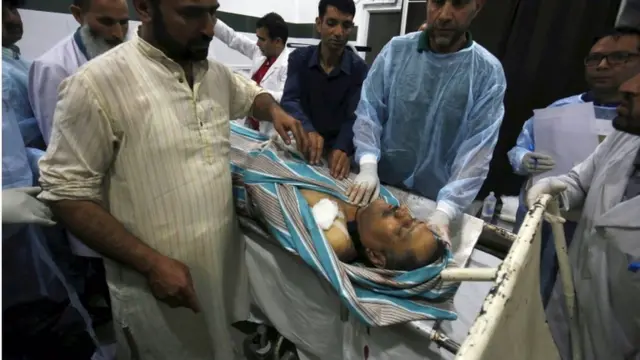 શુજાતને હોસ્પિટલે લવાયા તે સમયની તસવીર