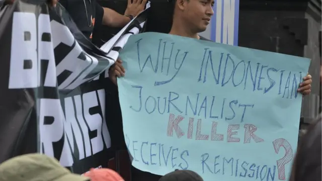 aksi damai mendesak pembatalan remisi bagi I Nyoman Susrama