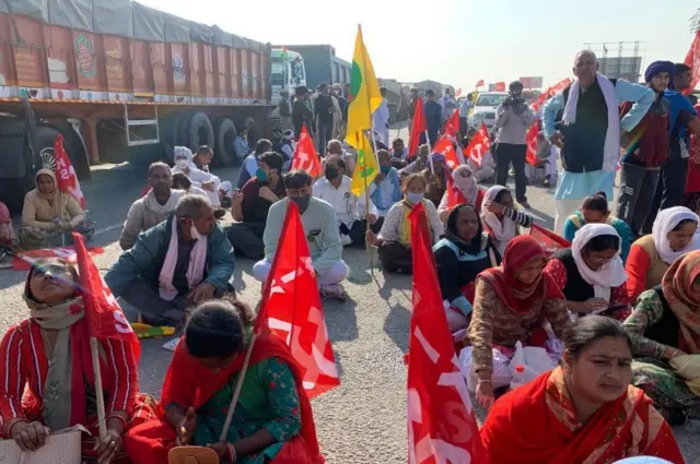 రైతుల ఆందోళన