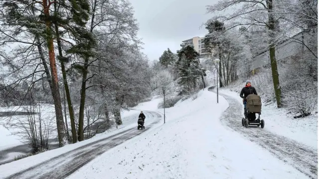 Estocolmo no inverno