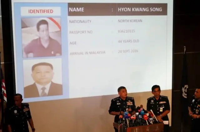 ตำรวจมาเลเซีย เกาหลีเหนือ คิม จอง นัม สังหาร