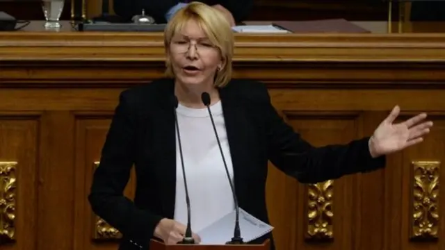 La Fiscal General Luisa Ortega Díaz