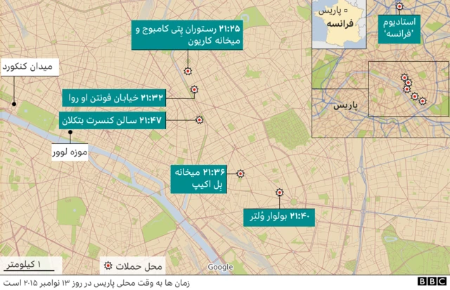 حملات پاریس