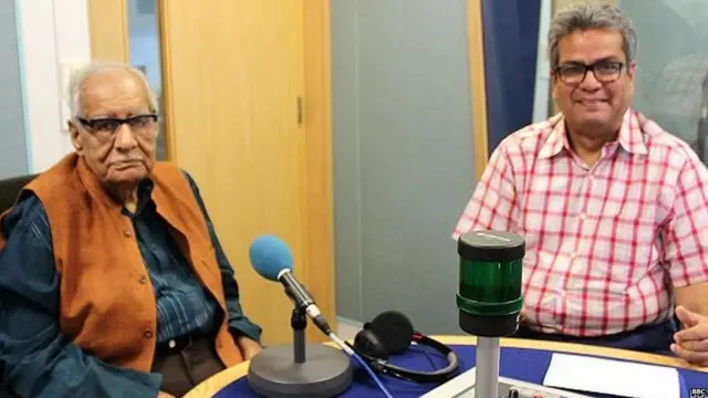 रेहान फजल आणि कुलदीप नय्यर