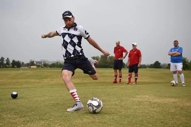 Footgolf.