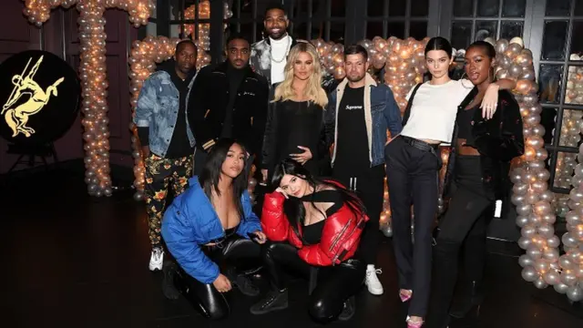 Kardishian family and dia friends