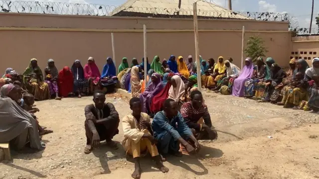 Mutanen da aka ceto a Zamfara