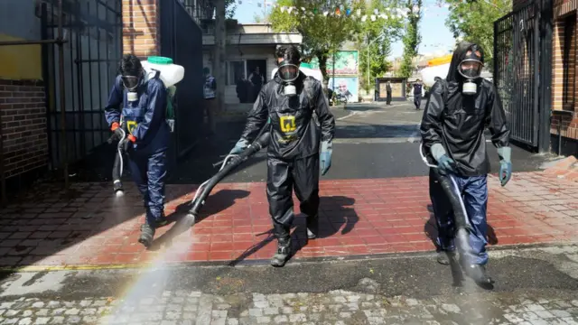 شیوع کرونا در ایران