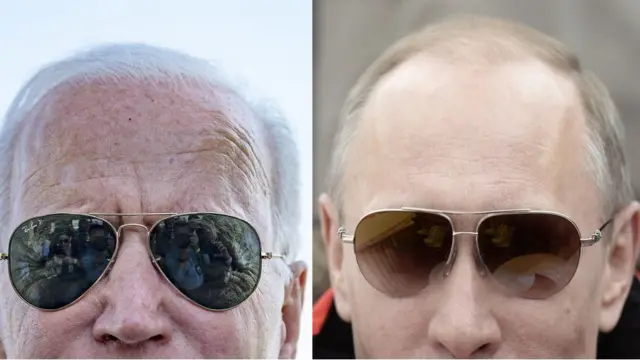 Байден и Путин