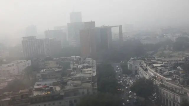 Смог в Дели