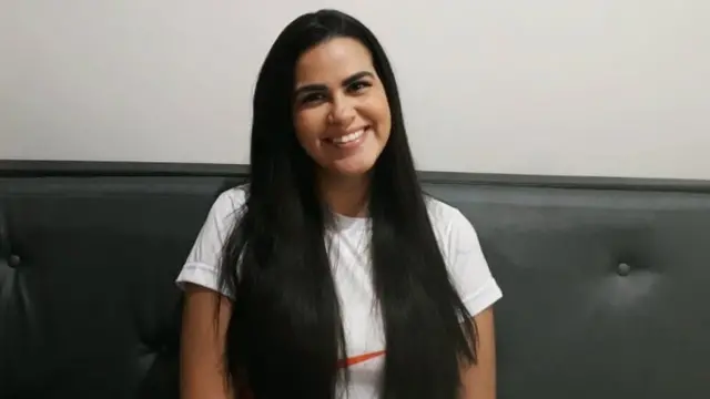 A estudante Ívina Araujo