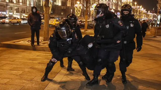 Протесты в Москве