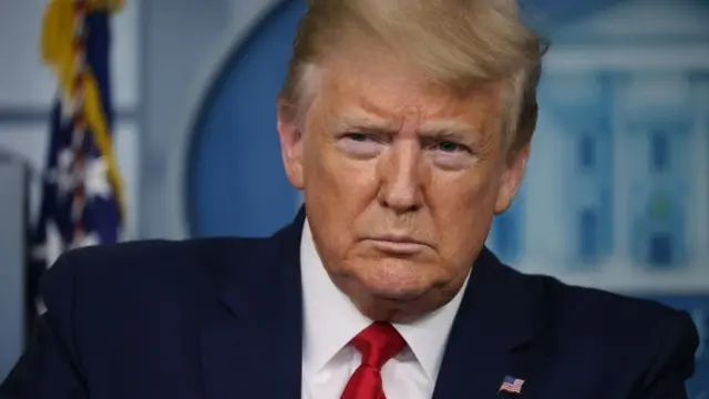 Madaxwaynaha Mareykanka Trump