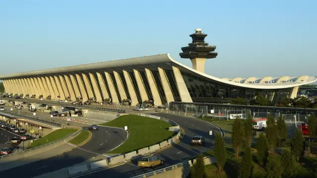 资料图片：美国华盛顿杜勒斯国际机场