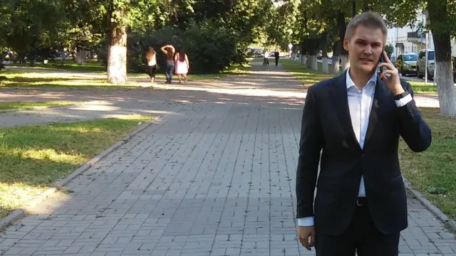 Кандидат в депутаты Госдумы от "Единой России" Александр Грибов