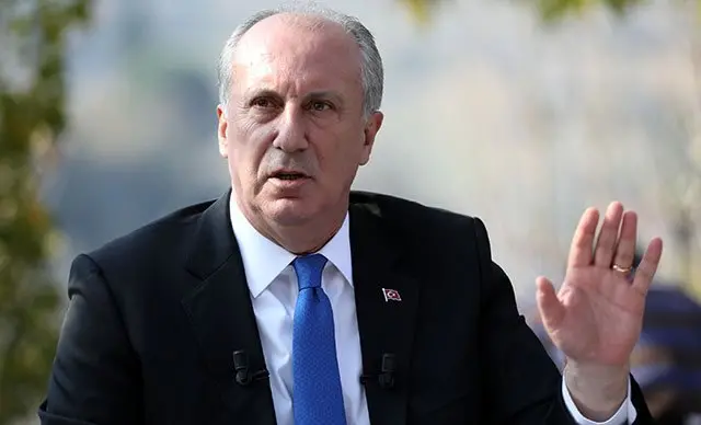 Memleket Partisi Genel Başkan Muharrem İnce