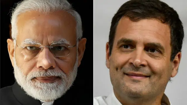 راہل، مودی