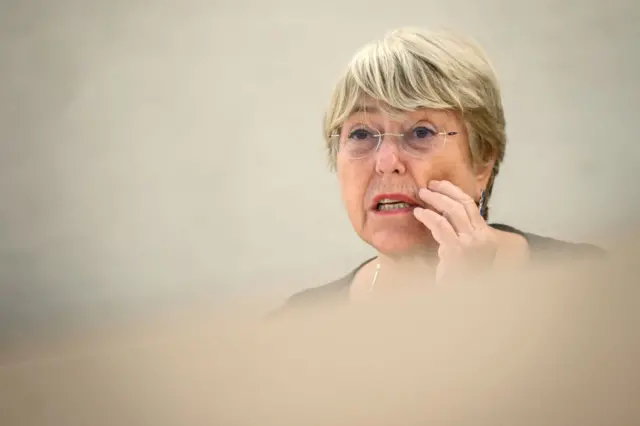 එක්සත් ජාතීන්ගේ මානව හිමිකම් කවුන්සිලයේ මහ කොමසාරිස් මිශෙල් බැෂලේ