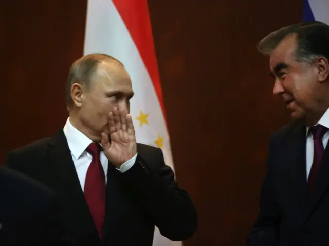 Путин и Рахмон