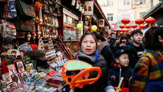 Beijing, Cina, Wangfujing