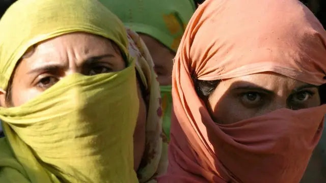 Müslüman kadınlar Kaşmir