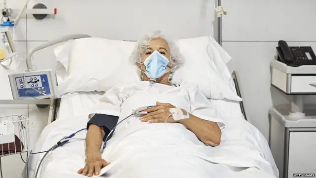 ਬਿਮਾਰ ਔਰਤ