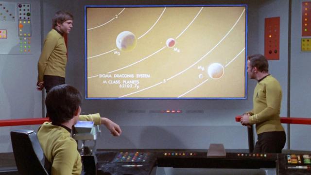 "Star Trek" imaginó un mundo de pantallas planas gigantes.