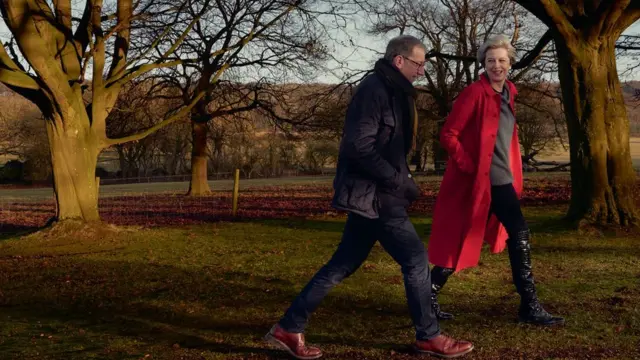 Theresa May and husband Philip