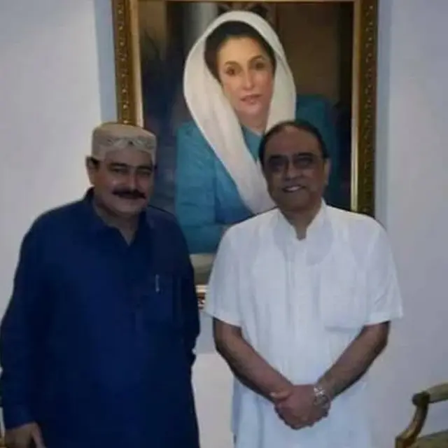 آصف زرداری اور غلام قادر