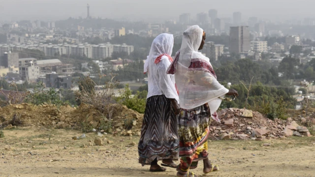 Des femmes à Mekelle, en Éthiopie