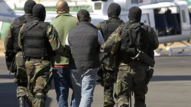 Arresto de supuestos narcotraficantes de la organización Beltrán Leyva
