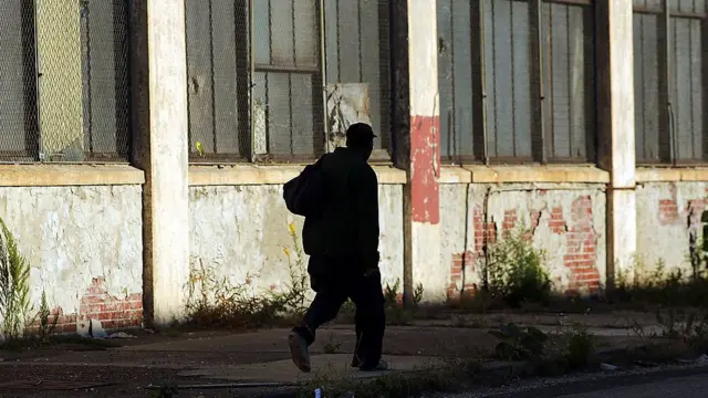 Fábrica abandonada.