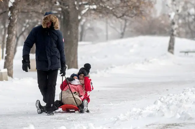 Болгарію також не оминули сніги