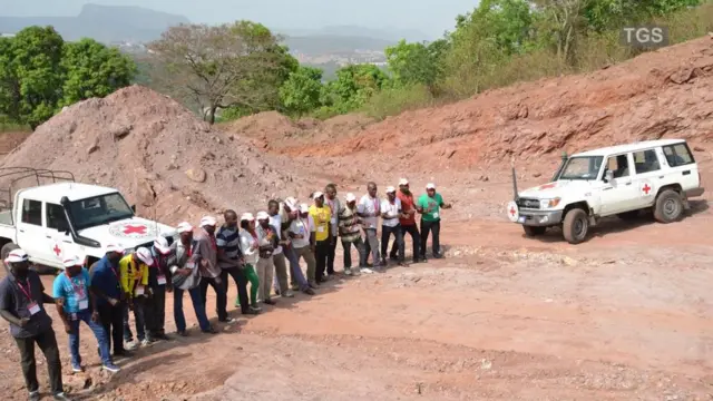 Wasu ma'aikatan kungiyar agaji ta Red Cross a Najeriya