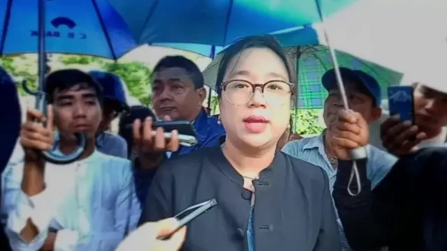 ပြီးခဲ့တဲ့ ဧပြီလက တရား‌လွှတ်တော်ရှေ့နေ ဒေါ်ရွက်နုအောင် ဖမ်းဆီးခံခဲ့ရ