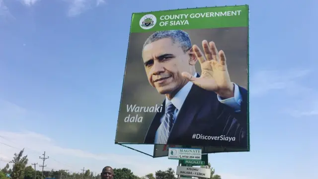 Bango la Obama katika kaunti ya Siaya