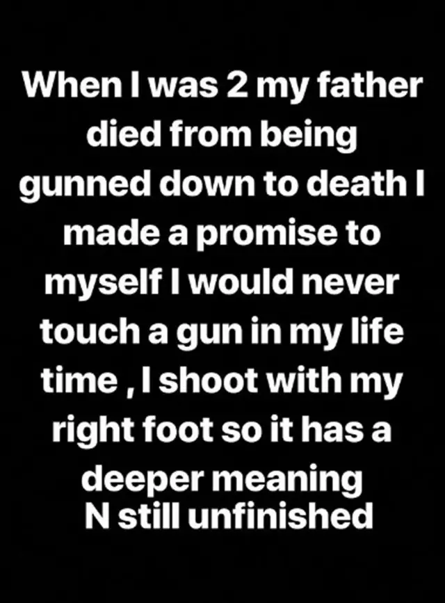 jibu alilolituma Raheem Sterling kwenye Instagram