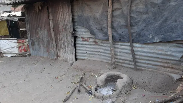 પીડિતાનું ઘર