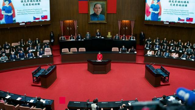 台湾立法院议场（28/3/2023）