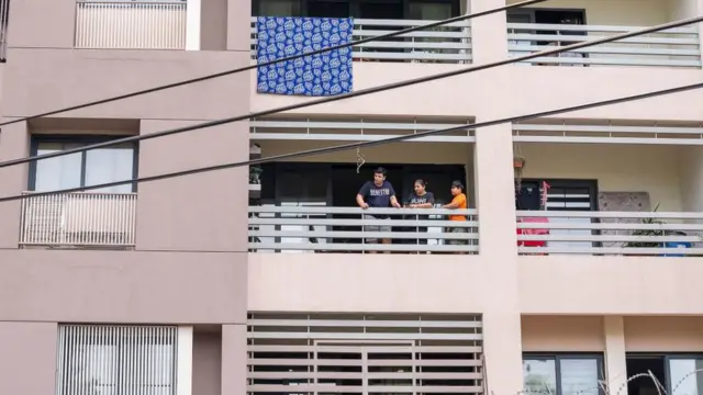 Un immeuble à Kinshasa.