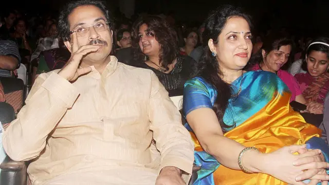 रश्मी ठाकरे, उद्धव ठाकरे