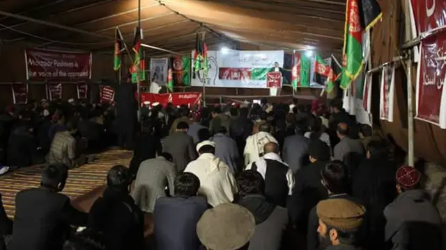 د کابل پرلت له تېرو شاوخوا دوو اونیو راهيسې د منظور پشتين په ملاتړ په کابل کې دوام لري.