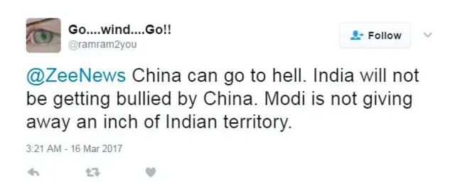 मोदी, चीन